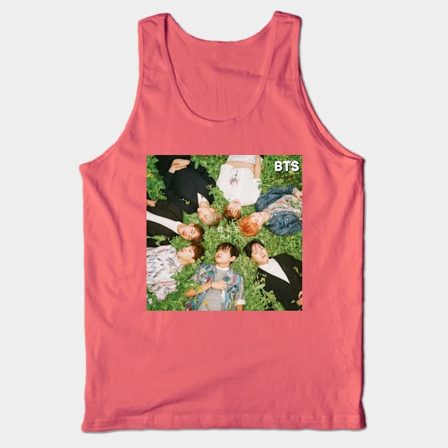 BTS: I NEED U Era Group Picture Tank Top by TheMochiLife